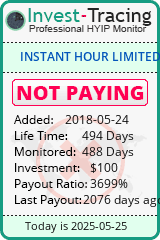 Monitored by Invest-Tracing.com HYIP Monitor-Invest-Tracing.com