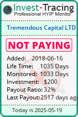 Monitored by Invest-Tracing.com HYIP Monitor-Invest-Tracing.com