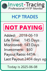 Monitored by Invest-Tracing.com HYIP Monitor-Invest-Tracing.com