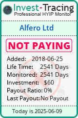 Monitored by Invest-Tracing.com HYIP Monitor-Invest-Tracing.com