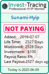 Monitored by Invest-Tracing.com HYIP Monitor-Invest-Tracing.com