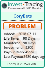 Monitored by Invest-Tracing.com HYIP Monitor-Invest-Tracing.com