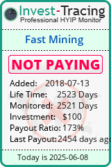 Monitored by Invest-Tracing.com HYIP Monitor-Invest-Tracing.com