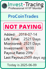 Monitored by Invest-Tracing.com HYIP Monitor-Invest-Tracing.com