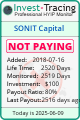 Monitored by Invest-Tracing.com HYIP Monitor-Invest-Tracing.com