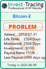 Monitored by Invest-Tracing.com HYIP Monitor-Invest-Tracing.com