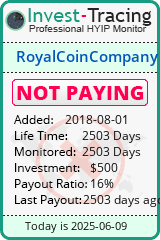 Monitored by Invest-Tracing.com HYIP Monitor-Invest-Tracing.com
