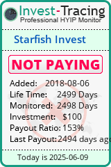 Monitored by Invest-Tracing.com HYIP Monitor-Invest-Tracing.com