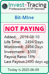 Monitored by Invest-Tracing.com HYIP Monitor-Invest-Tracing.com