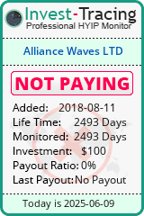 Monitored by Invest-Tracing.com HYIP Monitor-Invest-Tracing.com