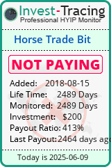 Monitored by Invest-Tracing.com HYIP Monitor-Invest-Tracing.com