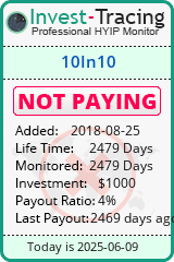 Monitored by Invest-Tracing.com HYIP Monitor-Invest-Tracing.com