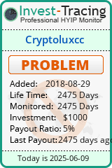Monitored by Invest-Tracing.com HYIP Monitor-Invest-Tracing.com