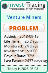 Monitored by Invest-Tracing.com HYIP Monitor-Invest-Tracing.com