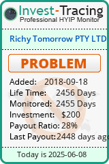 Monitored by Invest-Tracing.com HYIP Monitor-Invest-Tracing.com