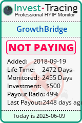 Monitored by Invest-Tracing.com HYIP Monitor-Invest-Tracing.com
