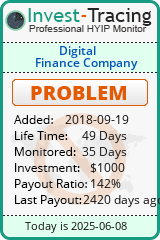 Monitored by Invest-Tracing.com HYIP Monitor-Invest-Tracing.com