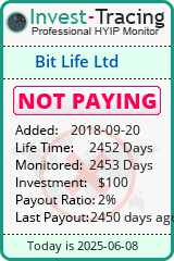 Monitored by Invest-Tracing.com HYIP Monitor-Invest-Tracing.com