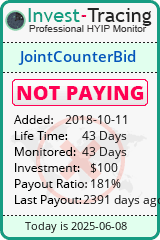 Monitored by Invest-Tracing.com HYIP Monitor-Invest-Tracing.com