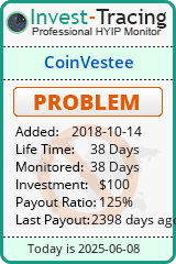 Monitored by Invest-Tracing.com HYIP Monitor-Invest-Tracing.com