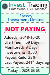 Monitored by Invest-Tracing.com HYIP Monitor-Invest-Tracing.com