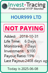 Monitored by Invest-Tracing.com HYIP Monitor-Invest-Tracing.com