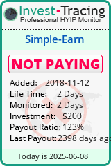 Monitored by Invest-Tracing.com HYIP Monitor-Invest-Tracing.com
