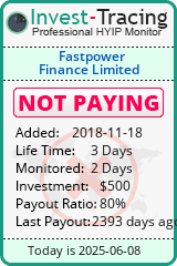 Monitored by Invest-Tracing.com HYIP Monitor-Invest-Tracing.com