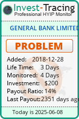 Monitored by Invest-Tracing.com HYIP Monitor-Invest-Tracing.com