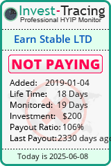 Monitored by Invest-Tracing.com HYIP Monitor-Invest-Tracing.com