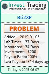Monitored by Invest-Tracing.com HYIP Monitor-Invest-Tracing.com