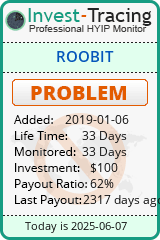 Monitored by Invest-Tracing.com HYIP Monitor-Invest-Tracing.com