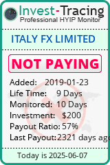 Monitored by Invest-Tracing.com HYIP Monitor-Invest-Tracing.com