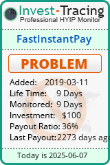 Monitored by Invest-Tracing.com HYIP Monitor-Invest-Tracing.com