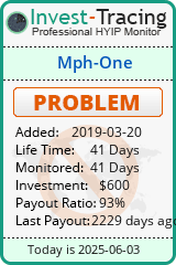 Monitored by Invest-Tracing.com HYIP Monitor-Invest-Tracing.com
