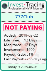 Monitored by Invest-Tracing.com HYIP Monitor-Invest-Tracing.com