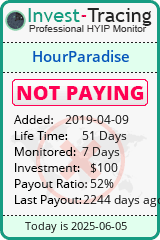 Monitored by Invest-Tracing.com HYIP Monitor-Invest-Tracing.com
