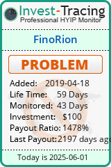 Monitored by Invest-Tracing.com HYIP Monitor-Invest-Tracing.com