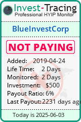 Monitored by Invest-Tracing.com HYIP Monitor-Invest-Tracing.com