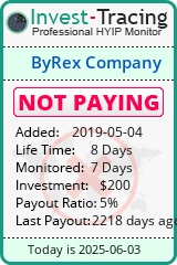 Monitored by Invest-Tracing.com HYIP Monitor-Invest-Tracing.com