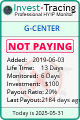 Monitored by Invest-Tracing.com HYIP Monitor-Invest-Tracing.com