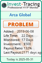 Monitored by Invest-Tracing.com HYIP Monitor-Invest-Tracing.com