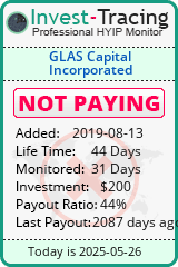 Monitored by Invest-Tracing.com HYIP Monitor-Invest-Tracing.com