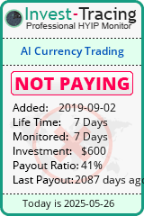Monitored by Invest-Tracing.com HYIP Monitor-Invest-Tracing.com
