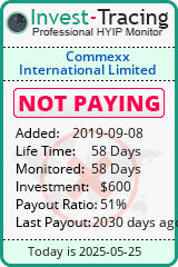 Monitored by Invest-Tracing.com HYIP Monitor-Invest-Tracing.com