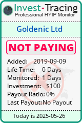 Monitored by Invest-Tracing.com HYIP Monitor-Invest-Tracing.com