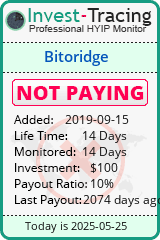 Monitored by Invest-Tracing.com HYIP Monitor-Invest-Tracing.com