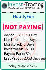 Monitored by Invest-Tracing.com HYIP Monitor-Invest-Tracing.com