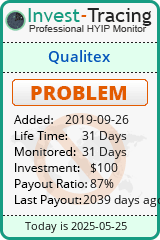 Monitored by Invest-Tracing.com HYIP Monitor-Invest-Tracing.com