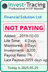 Monitored by Invest-Tracing.com HYIP Monitor-Invest-Tracing.com